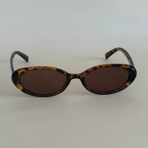 Y2K Brown Black Cat Eye Sunglasses Unisex Retro Streetwear UVA UVB